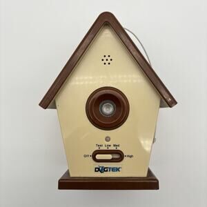 Dogtek Sonic Bird House Bark Control Outdoor/Indoor - New Version. Tested. Works